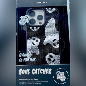 NEW *** limited edition soul catcher Beaded Phone Case Apple iPhone 15 Pro Max